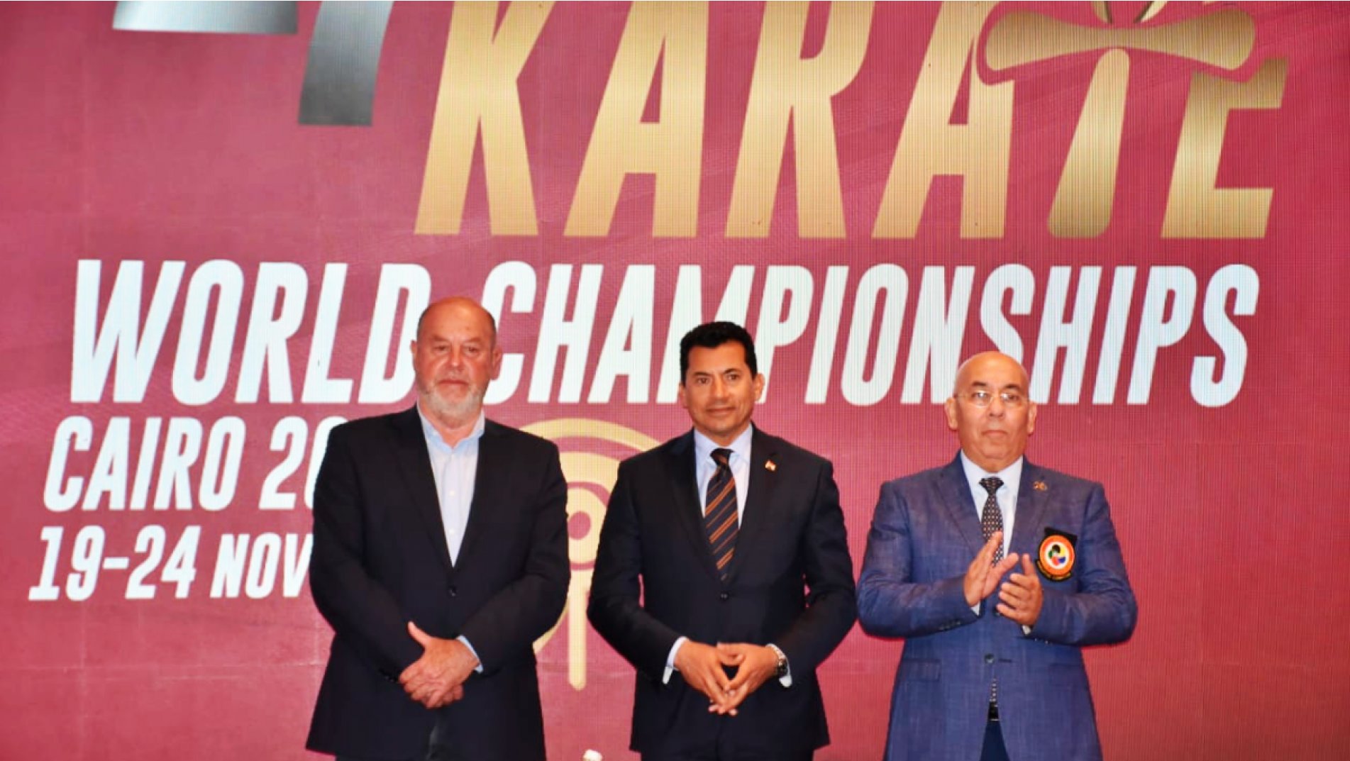 Official kick-off of #Karate1Cairo highlights anticipation ahead of 2025 World Senior Championships in Cairo